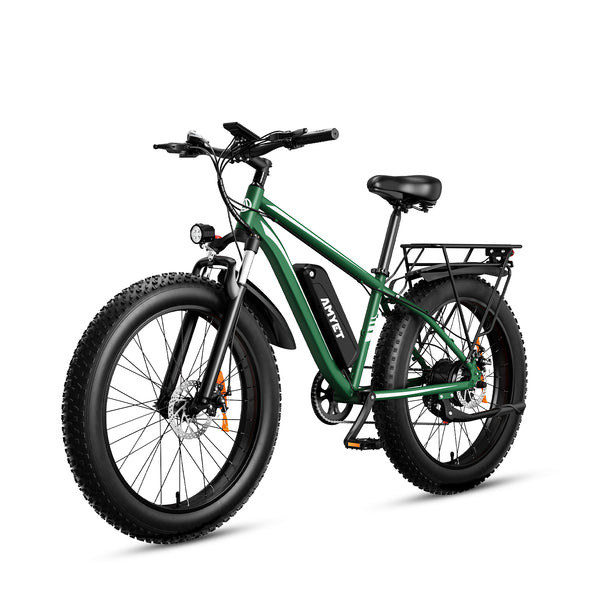 AMYET EB26 1000W Electric Bike - Green - AMYET eBikes