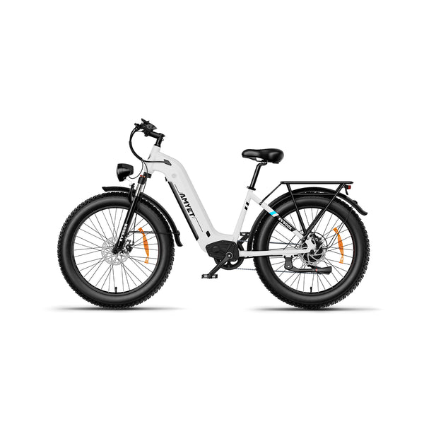 AMYET EV900S 1000W Dual Motor Electric Bike - White