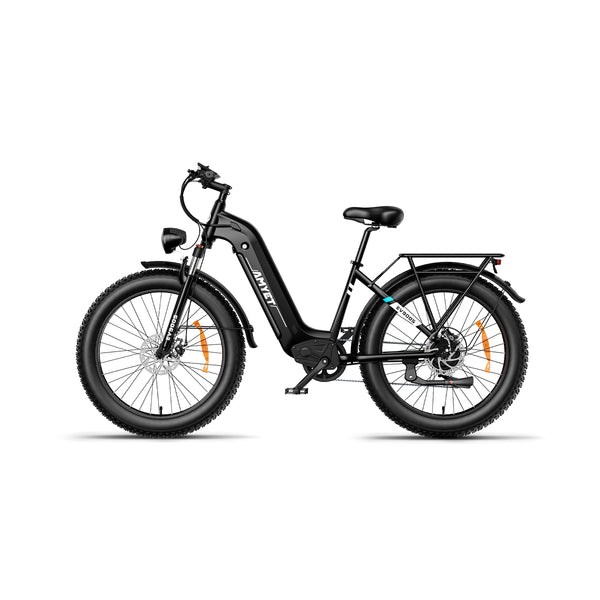 AMYET EV900S 1000W Dual Motor Electric Bike - Black