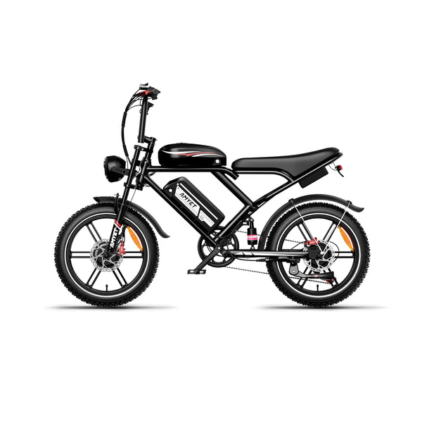 AMYET S6 2000W Dual Motor Electric Bike - Black