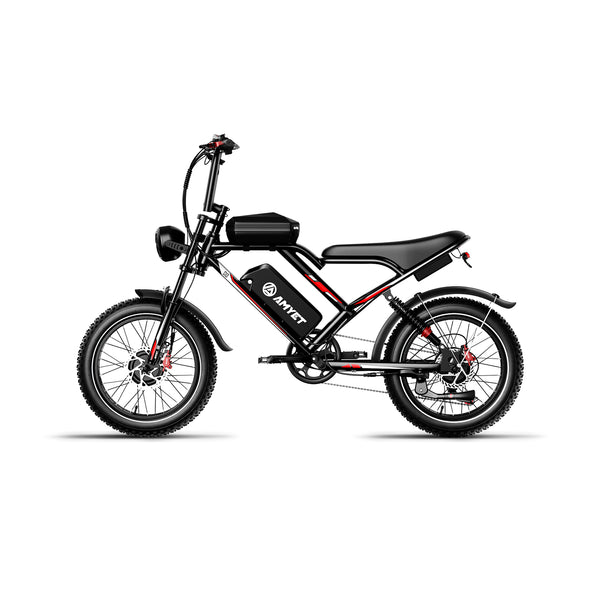 AMYET S8 2*1000W Dual Motor Electric Bike - Black