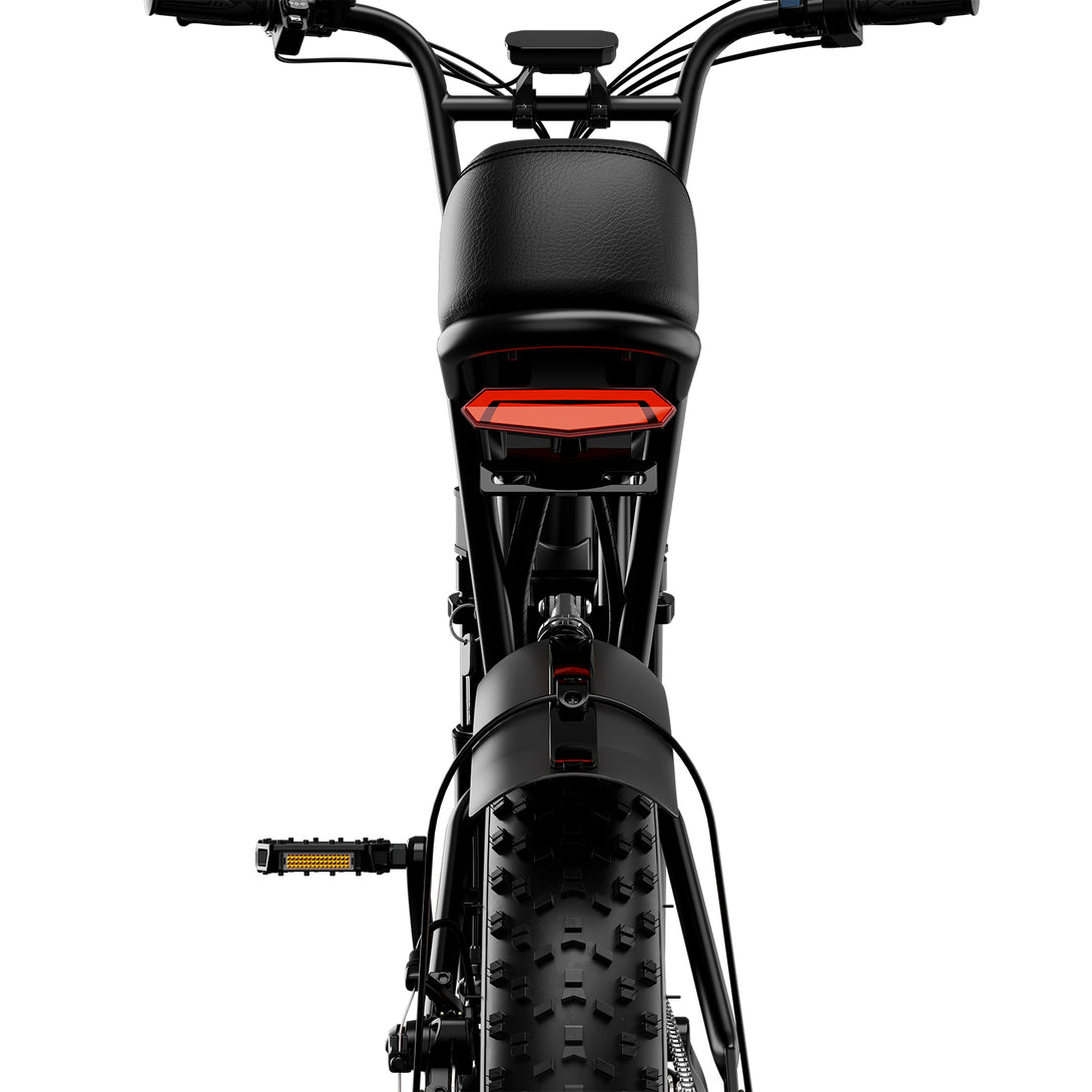 AMYET V9-G60 1000W 20Ah Electric Bike - Brown - AMYET eBikes